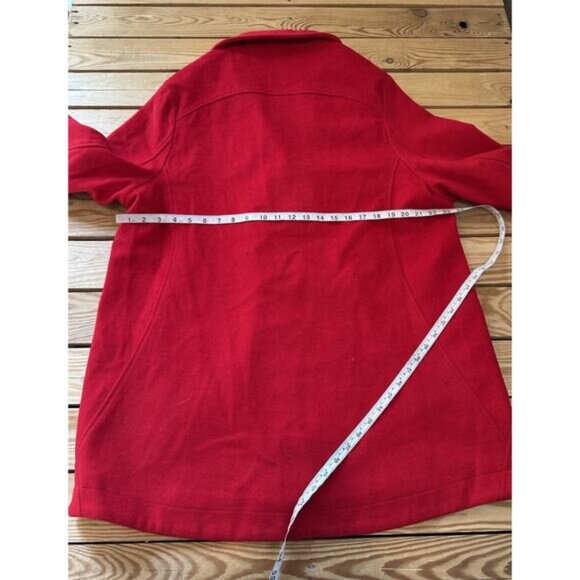 Pendleton Wool Overcoat Size XL Women’s Red - Picture 8 of 10